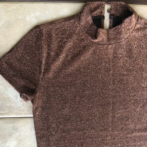 Forever 21 Dresses & Skirts - Forever 21 Gold Sparkle Dress